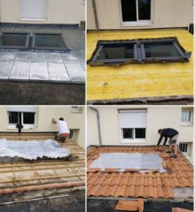 Pose d'un velux à Vigneux-sur-seine 91270