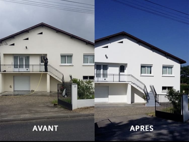 Ravalement nettoyage de façade en Essonne 91